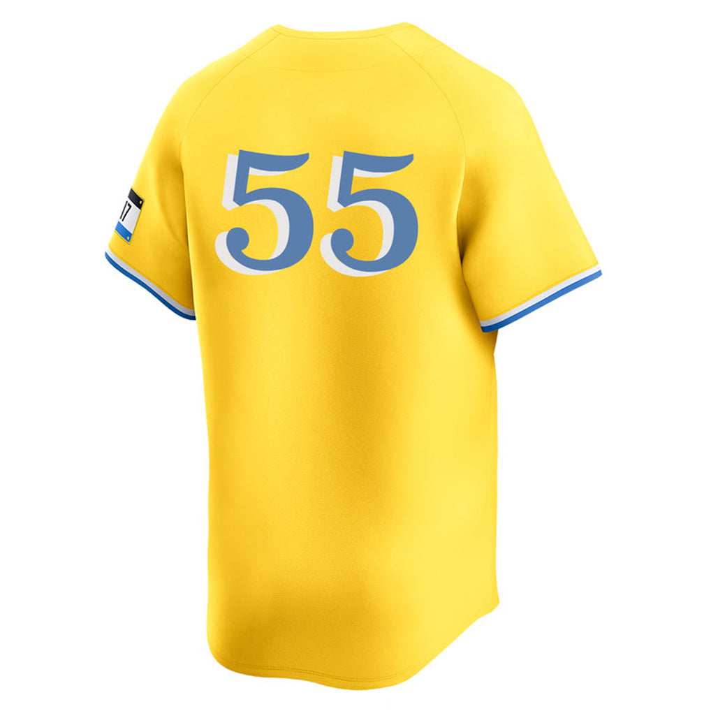Silnrao B.Red Sox #55 Ranger Su¨¢rez Player Yellow Limited Home Game Stitched Jerseys