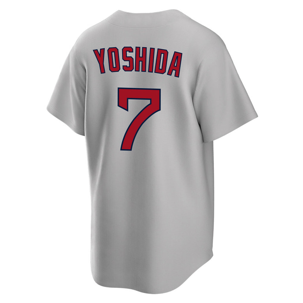 Silnrao B.Red Sox #7 Masataka Yoshida Player Gray Road Home Game Stitched Jerseys