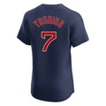 Silnrao B.Red Sox #7 Masataka Yoshida Player Navy Limited Elite Home Game Stitched Jerseys