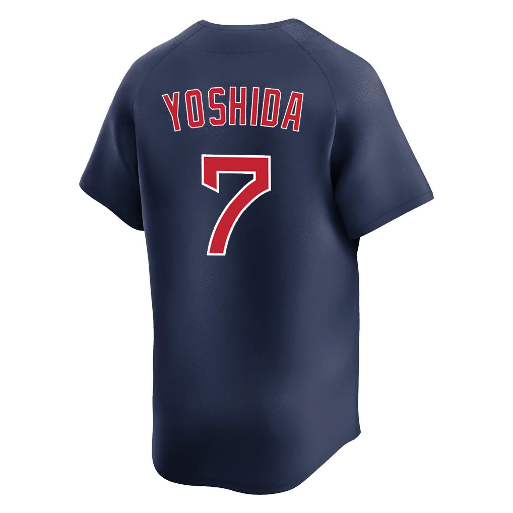 Silnrao B.Red Sox #7 Masataka Yoshida Player Navy Limited Home Game Stitched Jerseys