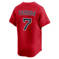 Silnrao B.Red Sox #7 Masataka Yoshida Player Red Limited Home Game Stitched Jerseys