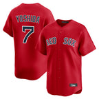 Silnrao B.Red Sox #7 Masataka Yoshida Player Red Limited Home Game Stitched Jerseys1