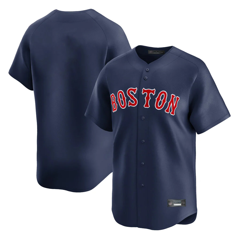 Silnrao B.Red Sox ## Red Sox Blank Player Navy Limited Home Game Stitched Jerseys1