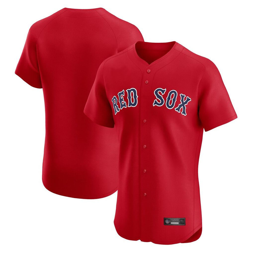 Silnrao B.Red Sox ## Red Sox Blank Player Red Limited Elite Home Game Stitched Jerseys1