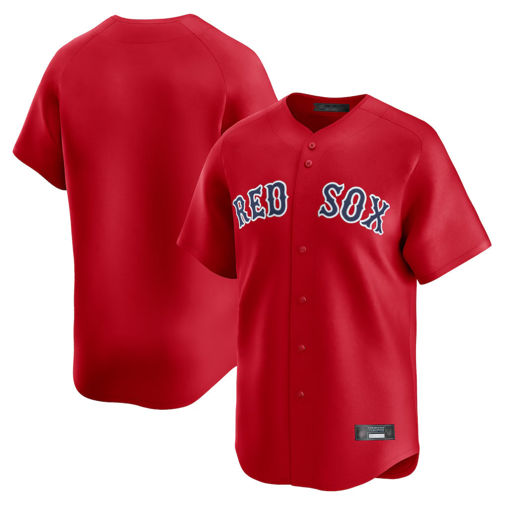 Silnrao B.Red Sox ## Red Sox Blank Player Red Limited Home Game Stitched Jerseys1