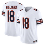 Silnrao C.Bears Caleb Williams White Vapor F.U.S.E. Limited Jersey Player Stitched Jerseys
