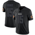 Silnrao C.Bears #15 Rome Odunze Player Legend Limited Black Game Stitched Jerseys