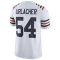 Silnrao C.Bears #54 Brian Urlacher Player White Alternate Classic Limited Stitched Jerseys