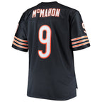Silnrao C.Bears #9 Jim McMahon Mitchell & Ness Navy Big & Tall Retired Player Replica Jersey