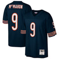 Silnrao C.Bears #9 Jim McMahon Player Mitchell & Ness Navy Legacy Replica Stitched Jerseys