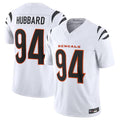 Silnrao C.Bengals #94 Sam Hubbard Player White Vapor F.U.S.E. Limited Stitched Jerseys