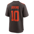 Silnrao C.Browns #10 Quinshon Judkins Player Brown Game Stitched Jerseys