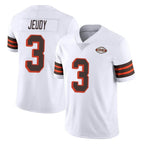SilnraoC.Browns #3 Jerry Jeudy Player White Vapor Limited Alternate Stitched Jerseys