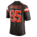 Silnrao C.Browns #95 Myles Garrett Player Brown Game Stitched Jerseys