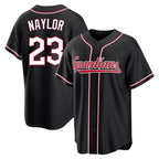 Silnrao C.Guardians #23 Bo Naylor Player Black Fashion Out Home Game Stitched Jerseys