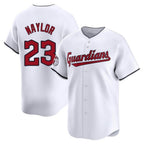 Silnrao C.Guardians #23 Bo Naylor Player White Limited Home Stitched Jerseys
