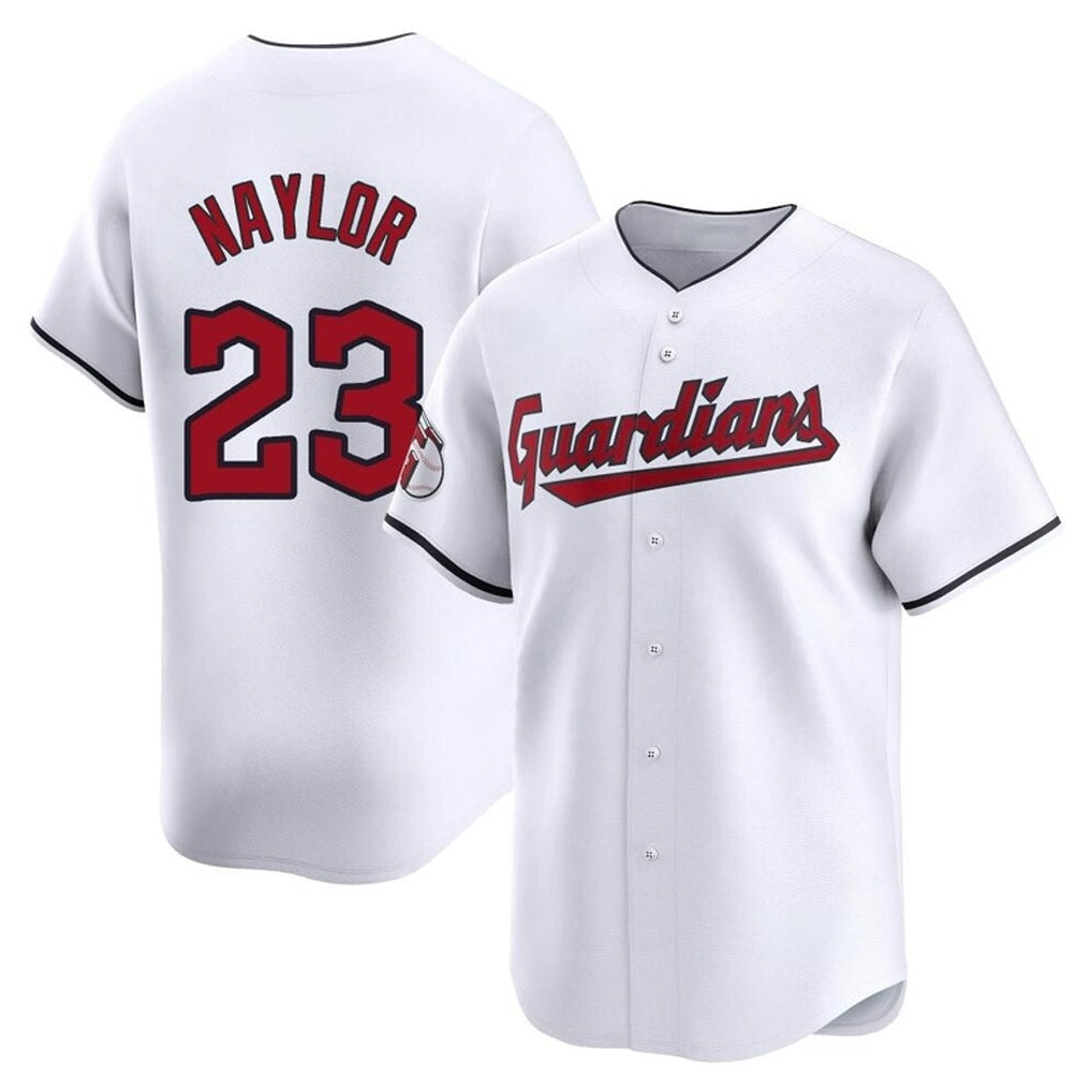 Silnrao C.Guardians #23 Bo Naylor Player White Limited Home Stitched Jerseys