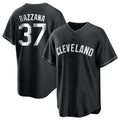 Silnrao C.Guardians #37 Travis Bazzana Player Black Home Game Stitched Jerseys