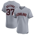 Silnrao C.Guardians #37 Travis Bazzana Player Gray Road Limited Elite Home Stitched Jerseys