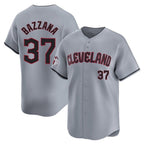 Silnrao C.Guardians #37 Travis Bazzana Player Gray Road Limited Home Stitched Jerseys