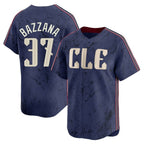 Silnrao C.Guardians #37 Travis Bazzana Player Navy City Connect Limited Home Stitched Jerseys