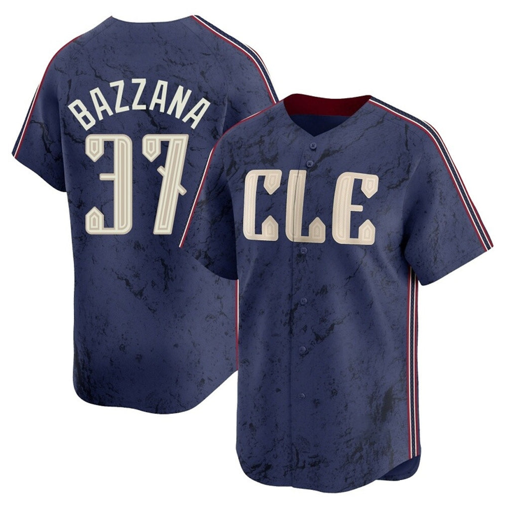 Silnrao C.Guardians #37 Travis Bazzana Player Navy City Connect Limited Home Stitched Jerseys