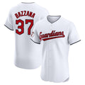 Silnrao C.Guardians #37 Travis Bazzana Player White Limited Elite Home Stitched Jerseys