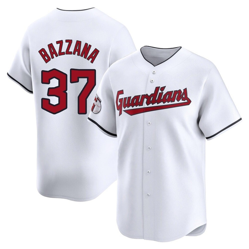 Silnrao C.Guardians #37 Travis Bazzana Player White Limited Home Stitched Jerseys