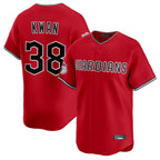 Silnrao C.Guardians #38 Steven Kwan Player Red Limited Home Stitched Jerseys