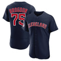 Silnrao C.Guardians #75 Connor Brogdon Player Navy Limited Elite Home Stitched Jerseys