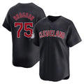 Silnrao C.Guardians #75 Connor Brogdon Player Navy Limited Home Game Stitched Jerseys