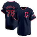 Silnrao C.Guardians #75 Connor Brogdon Player Navy Limited Home Stitched Jerseys