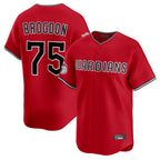 Silnrao C.Guardians #75 Connor Brogdon Player Red Limited Home Stitched Jerseys