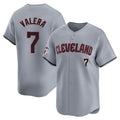 Silnrao C.Guardians #7 George Valera Player Gray Road Limited Home Stitched Jerseys