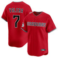Silnrao C.Guardians #7 George Valera Player Red Limited Home Stitched Jerseys
