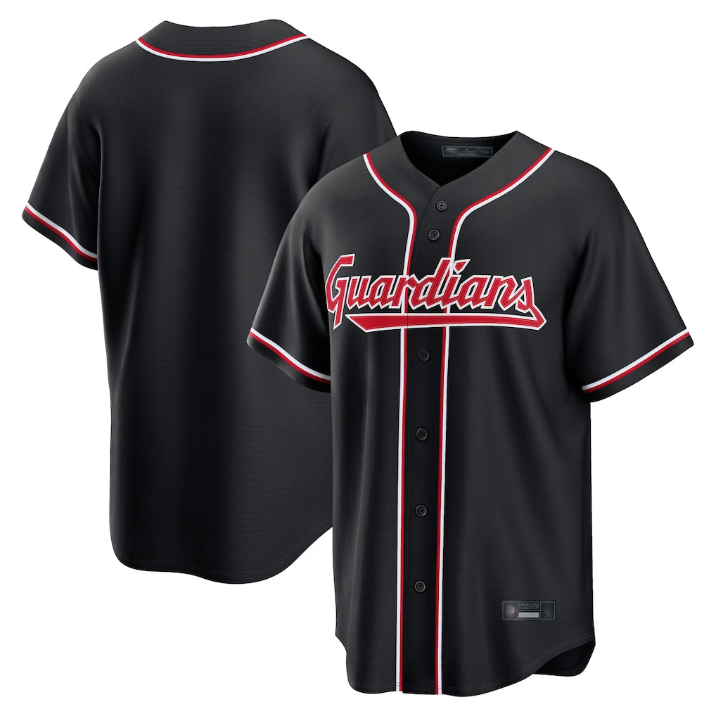 Silnrao C.Guardians ## Guardians Blank Player Black Fashion Out Home Game Stitched Jerseys