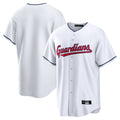 Silnrao C.Guardians ## Guardians Blank Player White Home Game Stitched Jerseys