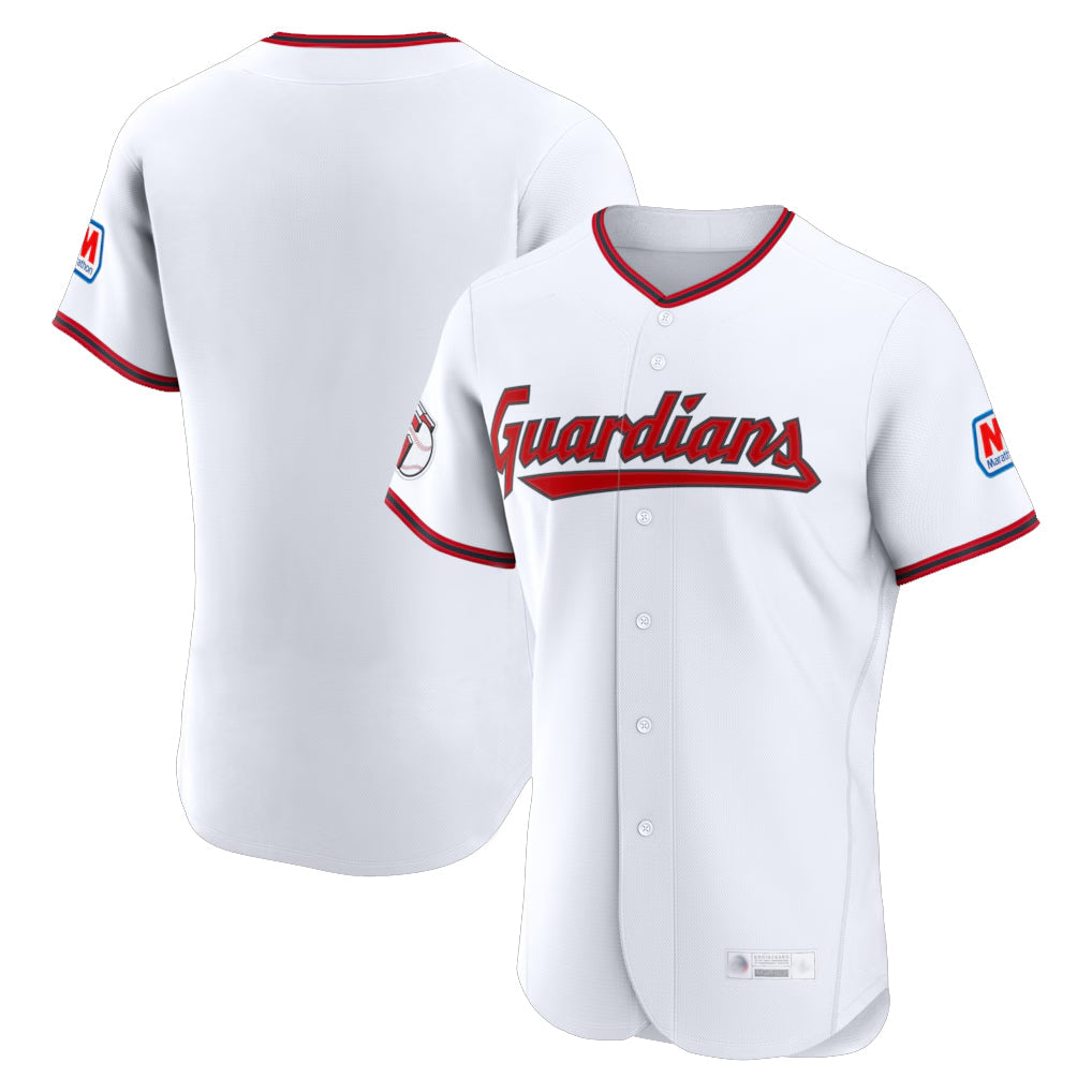 Silnrao C.Guardians ## Guardians Blank Player White Limited Elite Home Stitched Jerseys