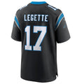 Silnrao C.Panthers #17 Xavier Legette Black 2024 First Round Pick Game Player Jersey American Stitched Jerseys