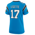 Silnrao C.Panthers #17 Xavier Legette Blue Player Game Stitched Jersey