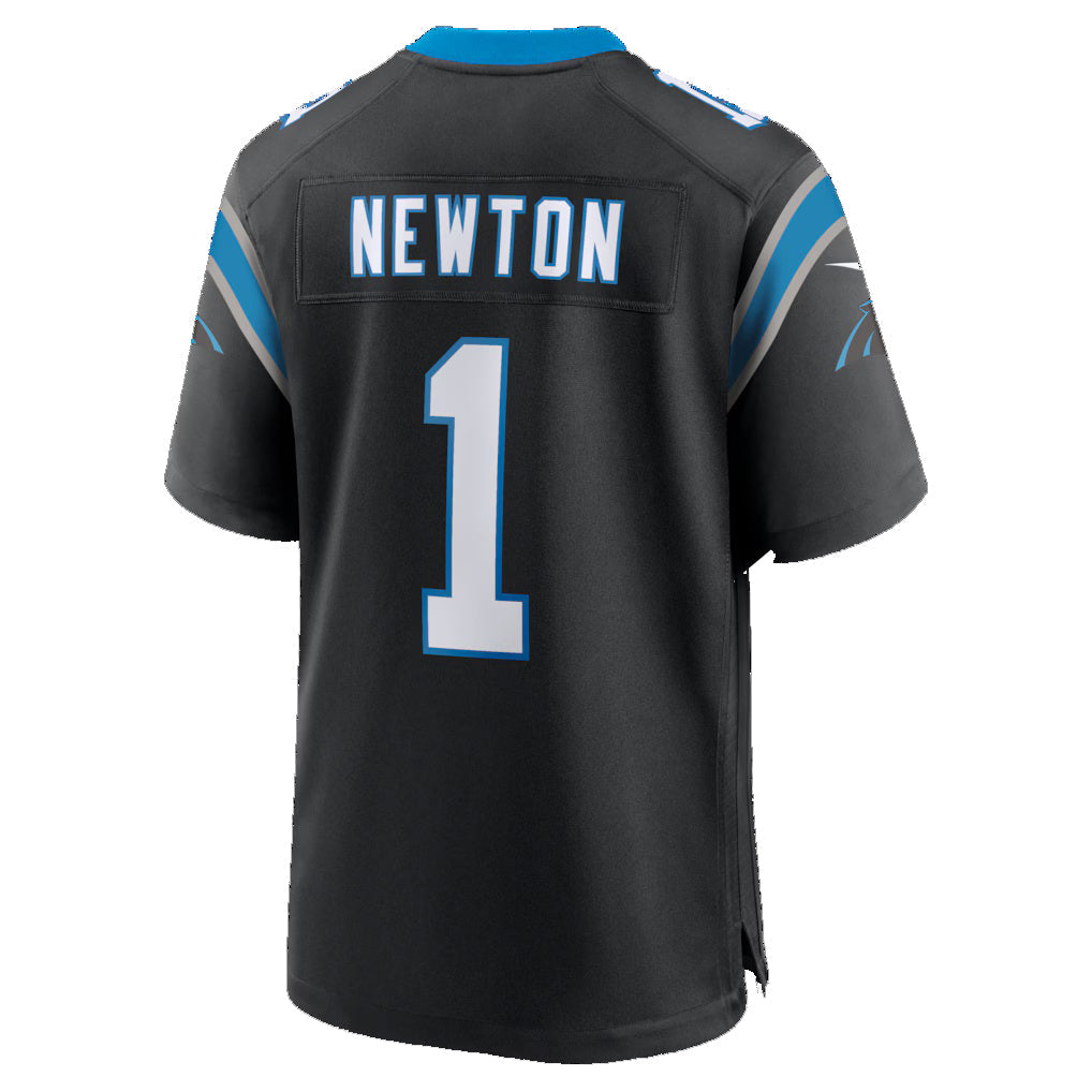 Silnrao C.Panthers #1 Cam Newton Black Team Retired Game Stitched Jerseys