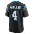 Silnrao C.Panthers #4 Tetairoa McMillan Player Black Game Stitched Jerseys