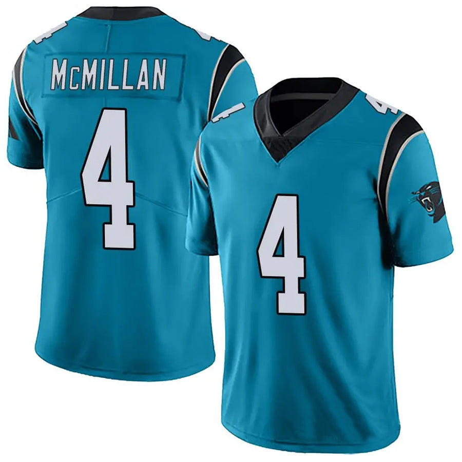Silnrao C.Panthers #4 Tetairoa McMillan Player Blue Limited Vapor Untouchable Stitched Jerseys