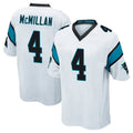 Silnrao C.Panthers #4 Tetairoa McMillan Player White Game Stitched Jerseys