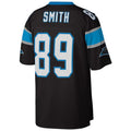 Silnrao C.Panthers #89 Steve Smith Black Legacy Replica Jersey American Stitched Jerseys