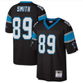 Silnrao C.Panthers #89 Steve Smith Black Legacy Replica Jersey American Stitched Jerseys
