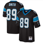Silnrao C.Panthers #89 Steve Smith Black Legacy Replica Jersey American Stitched Jerseys