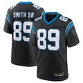 Silnrao C.Panthers #89 Steve Smith Sr. Black Retired Player Game Stitched Jerseys