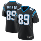 Silnrao C.Panthers #89 Steve Smith Sr. Black Retired Player Game Stitched Jerseys