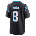 Silnrao C.Panthers #8 Jaycee Horn Black Game Stitched Jerseys